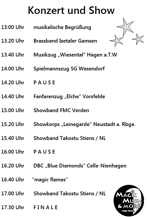 Programm homepage
